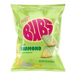 BUBS Sour Diamond Tutti Frutti 156g