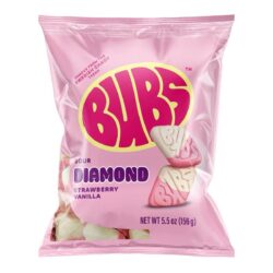 BUBS Sour Diamond Strawberry Vanilla 156g